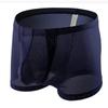 Ademende Nylon Boxer Briefs voor Mannen in de Zomer: Modieus, Comfortabel, Sexy, Middelhoge Taille, High-End Zacht C2-12