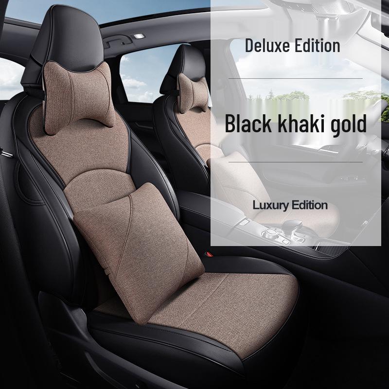 Infiniti FX35/FX37/FX45 Linen Seat Cushion Full Wrap, Five-Seat Car Cover.