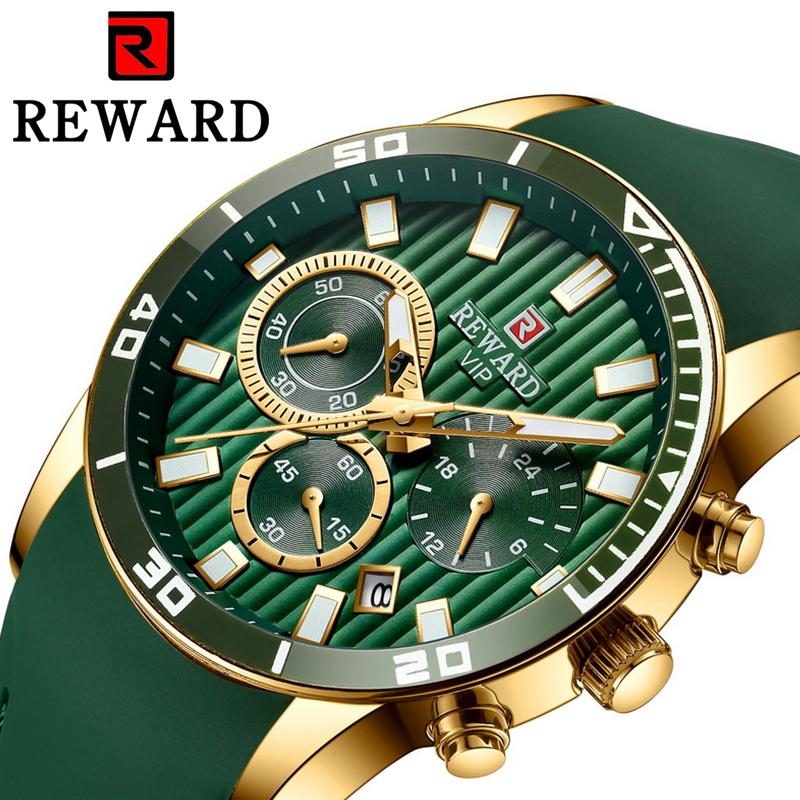 

Новые роскошные мужские часы TOP Brand с коробкой REWARD R RD83005M Мужские кварцевые часы