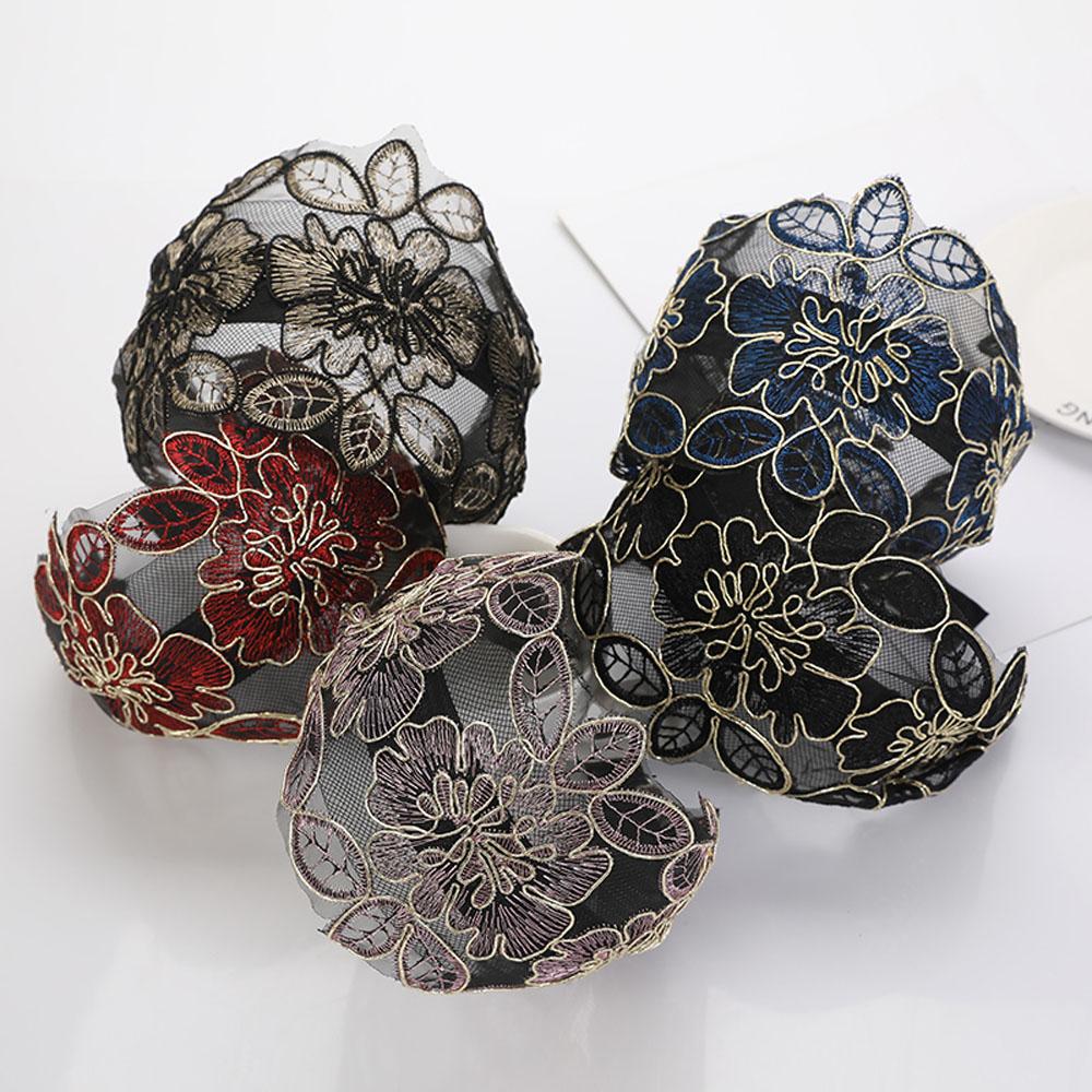 Summer For Women Non-slip Floral Printed Flower Silk Hair Accessories Headband Head Hoop Hair Bands