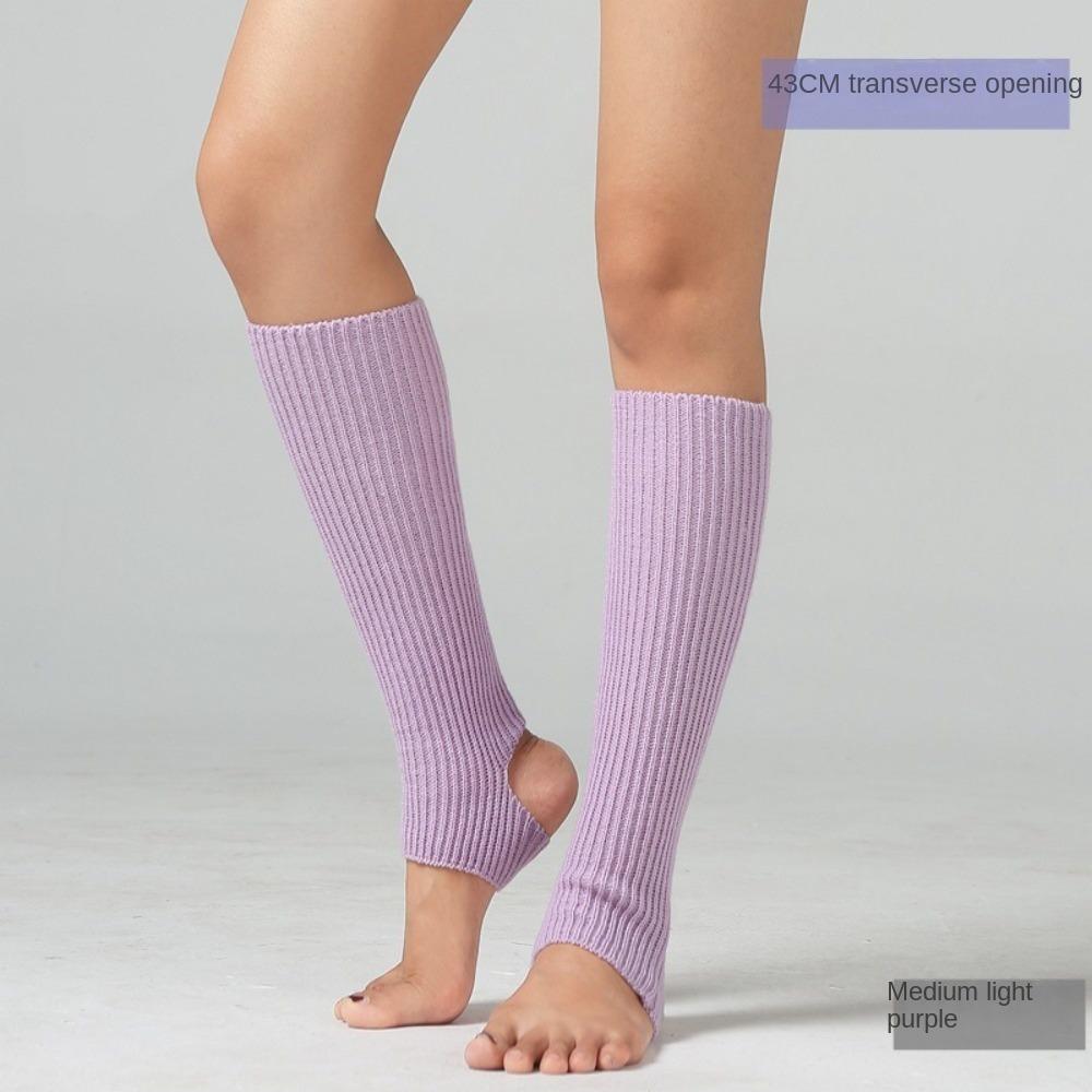 

Детский рукав для йоги на щиколотку, женские теплые носки, модные вязаные носки для ходьбы Medium Light Purple