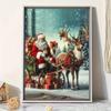 Full Diamond Cute Christmas Decoration Painting Kit 5D Diamond Embroidery Handmade Crafts Rhinestone Art Home Wall Decor