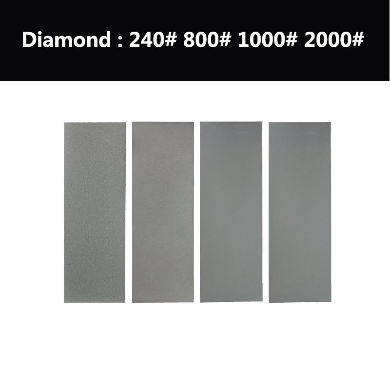 Diamant Messerschärfer Professioneller Schleifstein 1/2/3 Stück Set Messer Schleifstein Holzbearbeitungswerkzeug Schärfsystem Werkzeuge