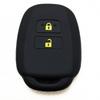 IKT 2 Button Silicone Cover for Keyless Keyless Keyless Keys, Black Yellow, Sienta, Vitz,