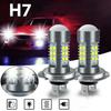 2PCS front LED headlight bulbs headlamp H7 high and low beam 6000K super white