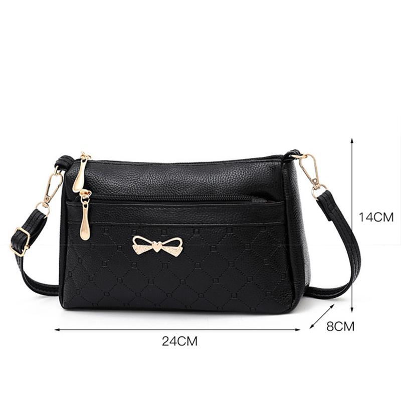 Fashi Women's Bags PU Leather Handbag Small Shoulder Messegner Bags Female High Quality Crossbody Bag Purse Lady Sac A Main