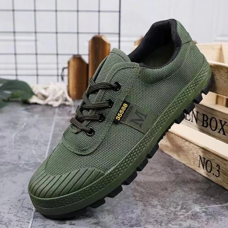 Men's Work Shoes Hiking Tactics Hunt Shoes Trekking Shoes Man Breathable Comfortable Mountain Climbing Shoe Vulcanized  Tenis