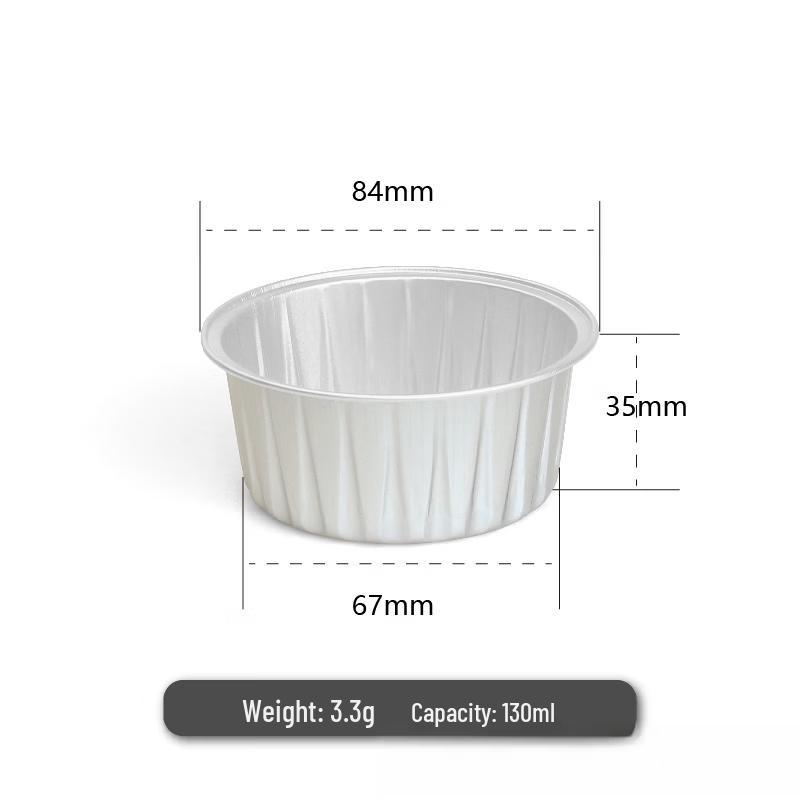 MDNG Aluminum Foil Baking Containers with Clear PET Lids
