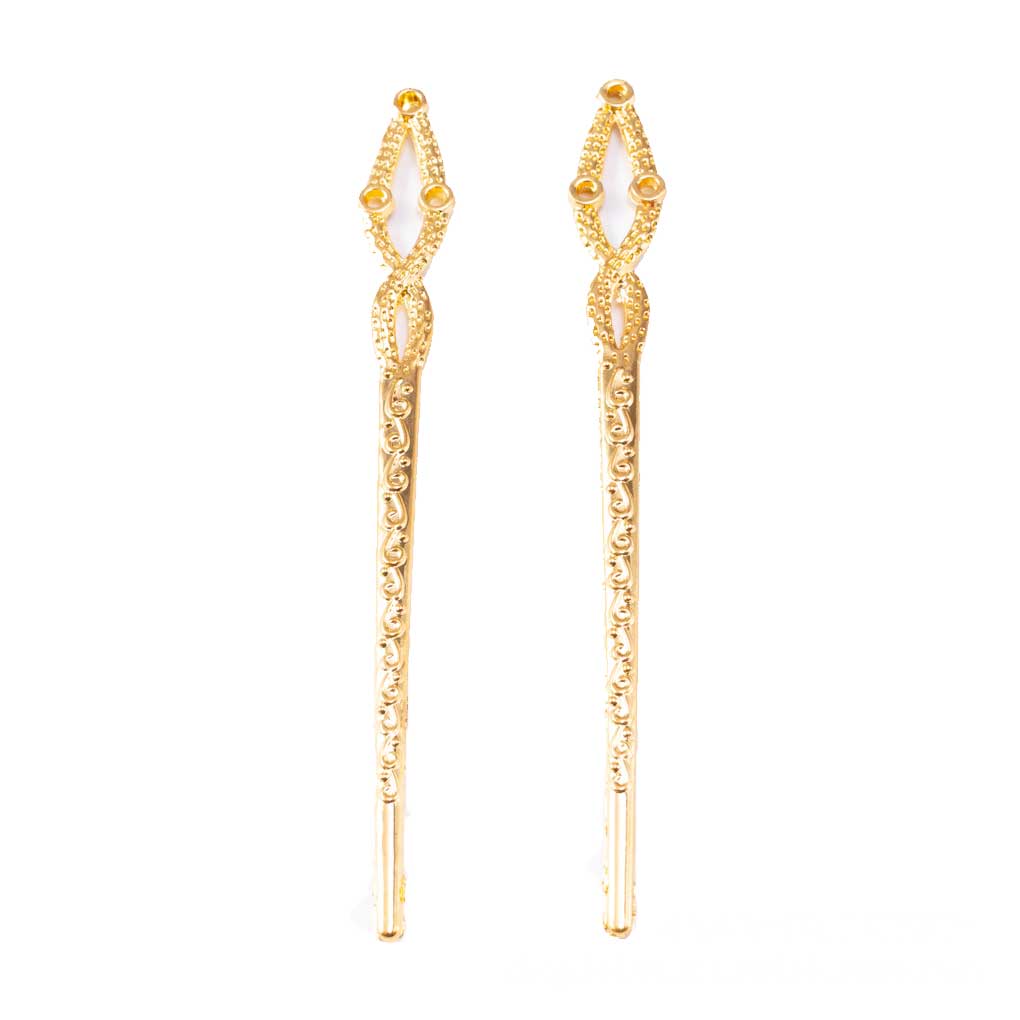 Sponka do vlasů Zinková slitina Vintage Dámské doplňky Záložka Pevná boční spona Třásně Antické sponky do vlasů DIY Dívčí potřeby Sponka do vlasů