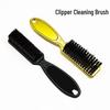 Retro Pompadour Beard & Mustache Brush with Electroplated Gold Handle