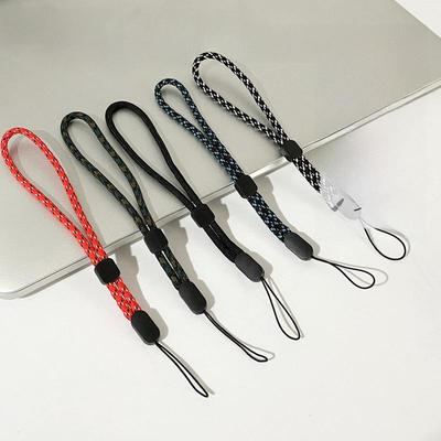 Adjustable Multicolor Mobile Phone Wrist and Key Lanyard Strap