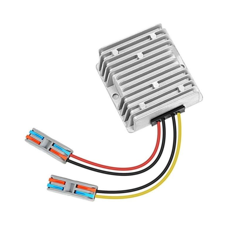 DC12V To 24V 5A 120W Boost Converter Voltages Regulator Waterproof Shockproof Design For Automotive Outdoor Application