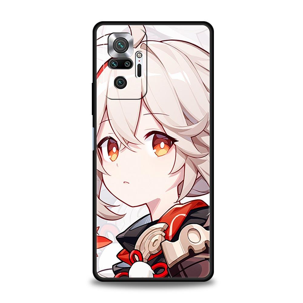Genshin Impact Game Phone Case For Xiaomi Redmi Note 12 11 10 Pro Plus 10S 9S 9 9T 8T 9C 9A 8 7 K40 Gaming Silicone Cover