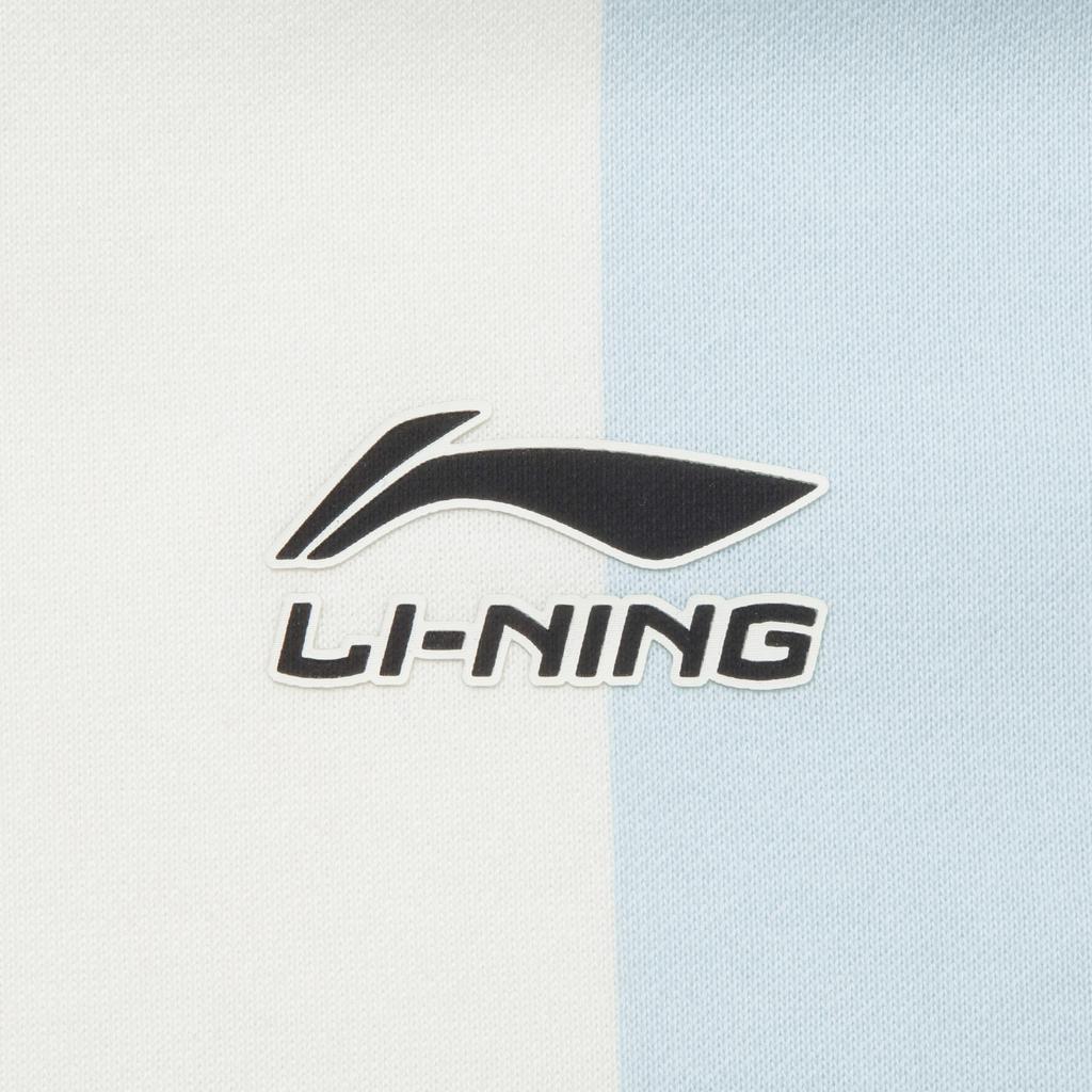 Li Ning Sports Lifestyle Series Antibacterial Loose Fit Crew Neck Couple Sweatshirt Unisex Sweatshirt AWDVH87-1