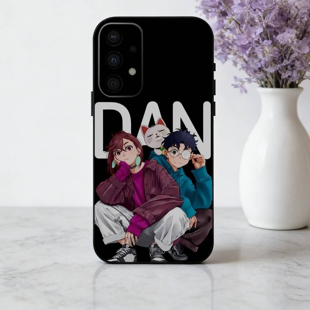 Web Manga D-DAN DA-A DAN-N Phone Case For Samsung Galaxy A73,A72,A71,A70,A53,A52,A51,Others Soft Black Cover