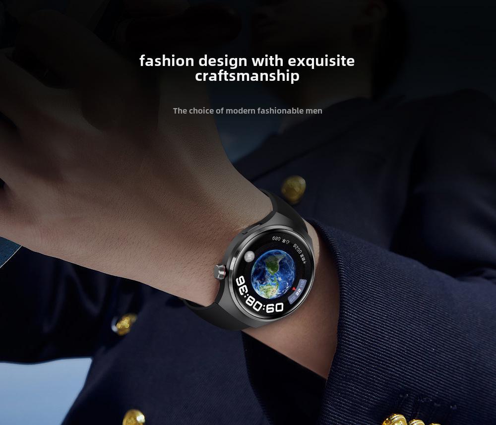 Gt4PRO Waterproof Smartwatch with Bluetooth Calling & Voice Assistant