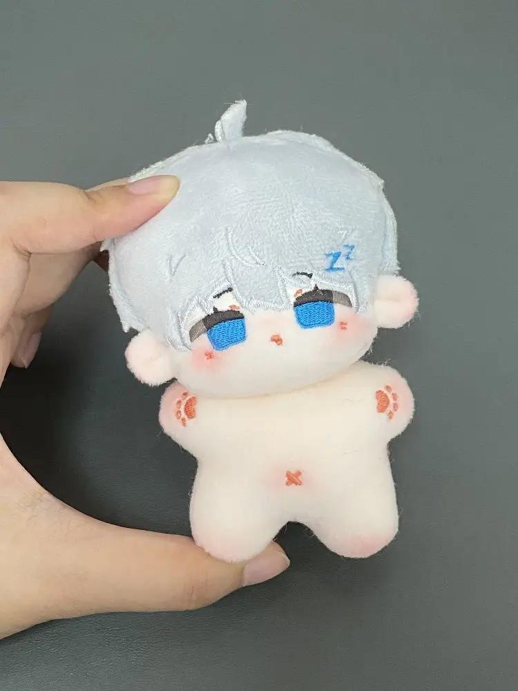 10 cm Anime Love And Deepspace Zayne Sylus Xavier Rafayel Cosplay Dessin Animé Poupée en Coton Peluches Moelleuses Déguisement Cadeau d'Anniversaire