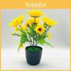 Simulated Sunflower Artificial Artificial Flower Potted Interior Decoration