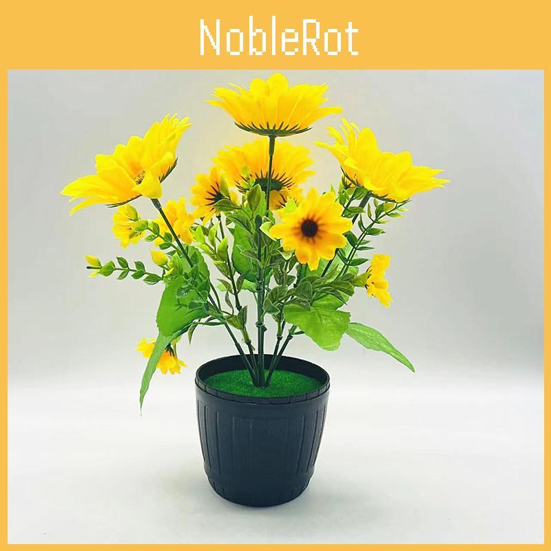 Simulated Sunflower Artificial Artificial Flower Potted Interior Decoration