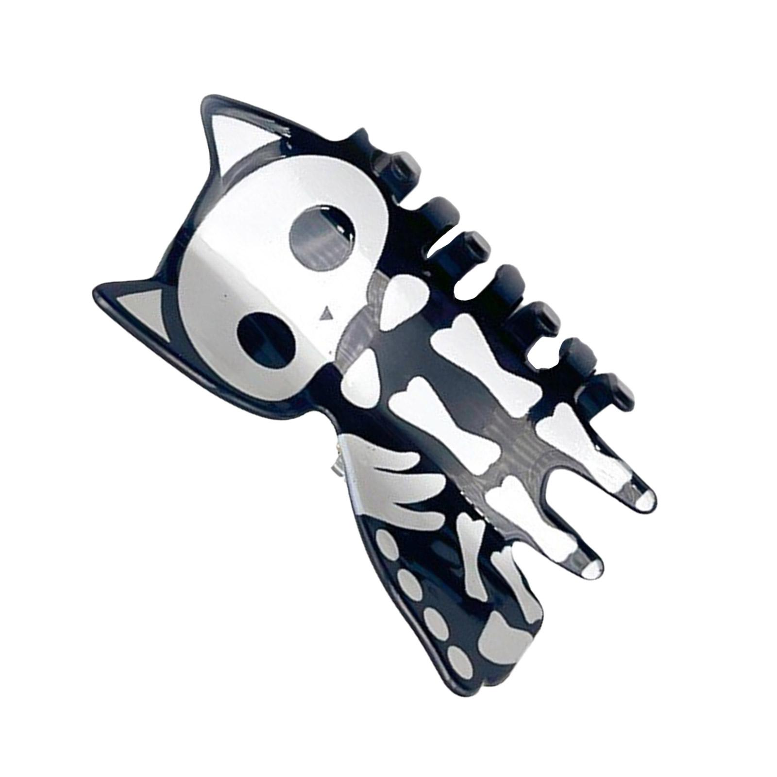 

Cute Cat Grip Side Clips Hair Accessory Trendy Cat Hair Clips Accessory Portable Side Hair Adornment for Everyday Use чёрный