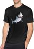 Scared Shark Men's T-Shirt Tees Short Workout Tops Fashion S