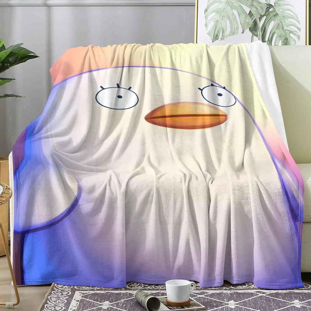 G-Gintama Elizabeth Throw Soft Flannel Throw Summer AC Blanket Lightweight Cool Nap Blanket for Sofa Bed Couch Travel