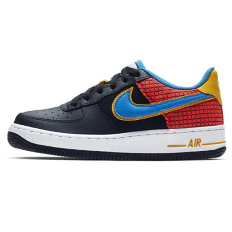 

Nike Air Force 1 Low GS Photo Синие кроссовки Obsidian AV0748-400