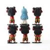 6pcs/set Anime Ne Zha Figure Magical Children Roar Figurine Model Statue Toy Gift