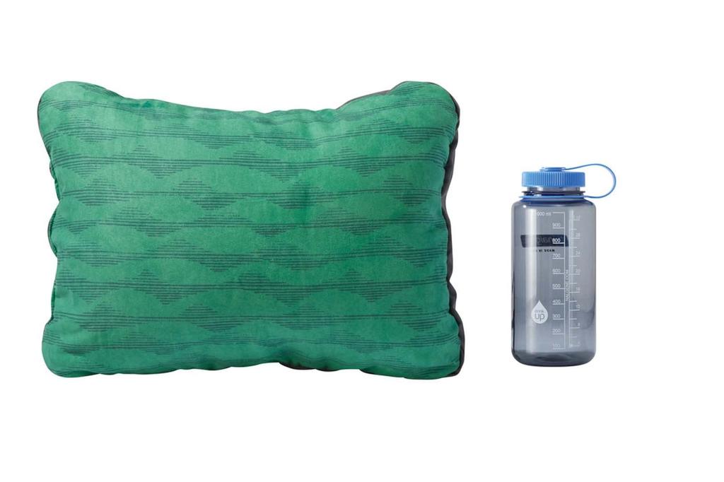 THERMAREST Compressible Pillow Green for Camping and Outdoors Japanese 30236 Cinch, Mountain, Small, [Official Product]