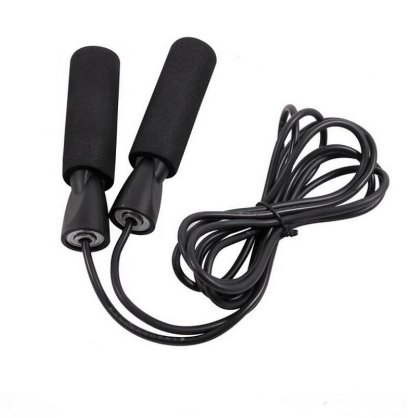 Fitness Equipment Adjustable Sponge Handle Skipping Rope