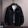 Spring Autumn Denim Jacket Men's Loose Large Size Jacket Denim