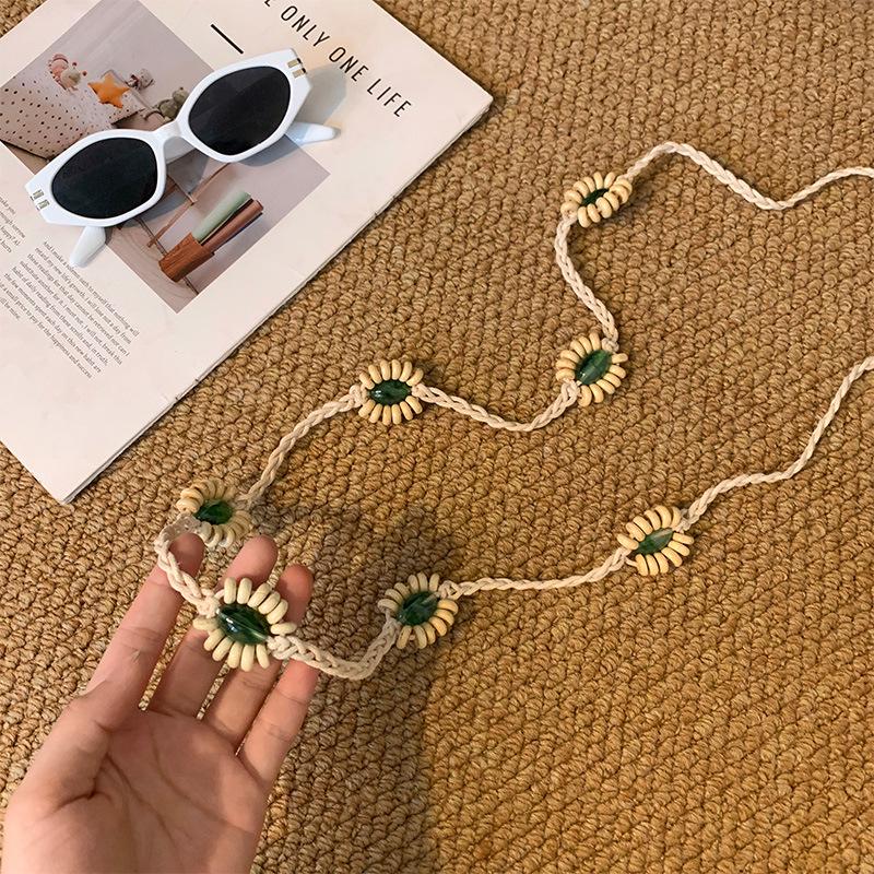 Retro Ethnic Hand-woven Waist-cinching Belt for Dresses