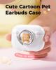 3D Cute Cartoon Case for AirPods Pro 3 Secure Lock Magnetic Pop Top PC Earphone Cover Shockproof Drop Protective Full Shell