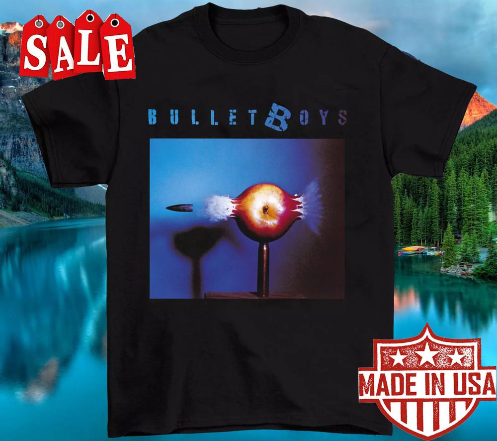 New Rare BulletBoys Band Cotton Black All Size Unisex Tee Shirt Unisex T-Shirt M