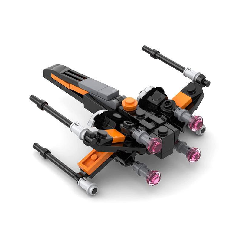 MOCX Wing Fighter Miniature 1:125 Building Block Toy for Boys – Assembly and Construction Playset