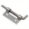 2PCS Spring Loaded Latch Pin Stainless Steel Window Cabinet Hinges Security Door Bolt Latch For Household Hardware
