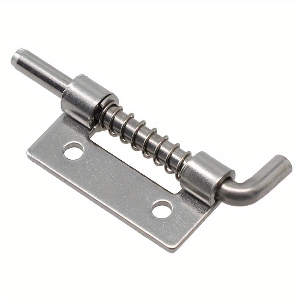 2PCS Spring Loaded Latch Pin Stainless Steel Window Cabinet Hinges Security Door Bolt Latch For Household Hardware
