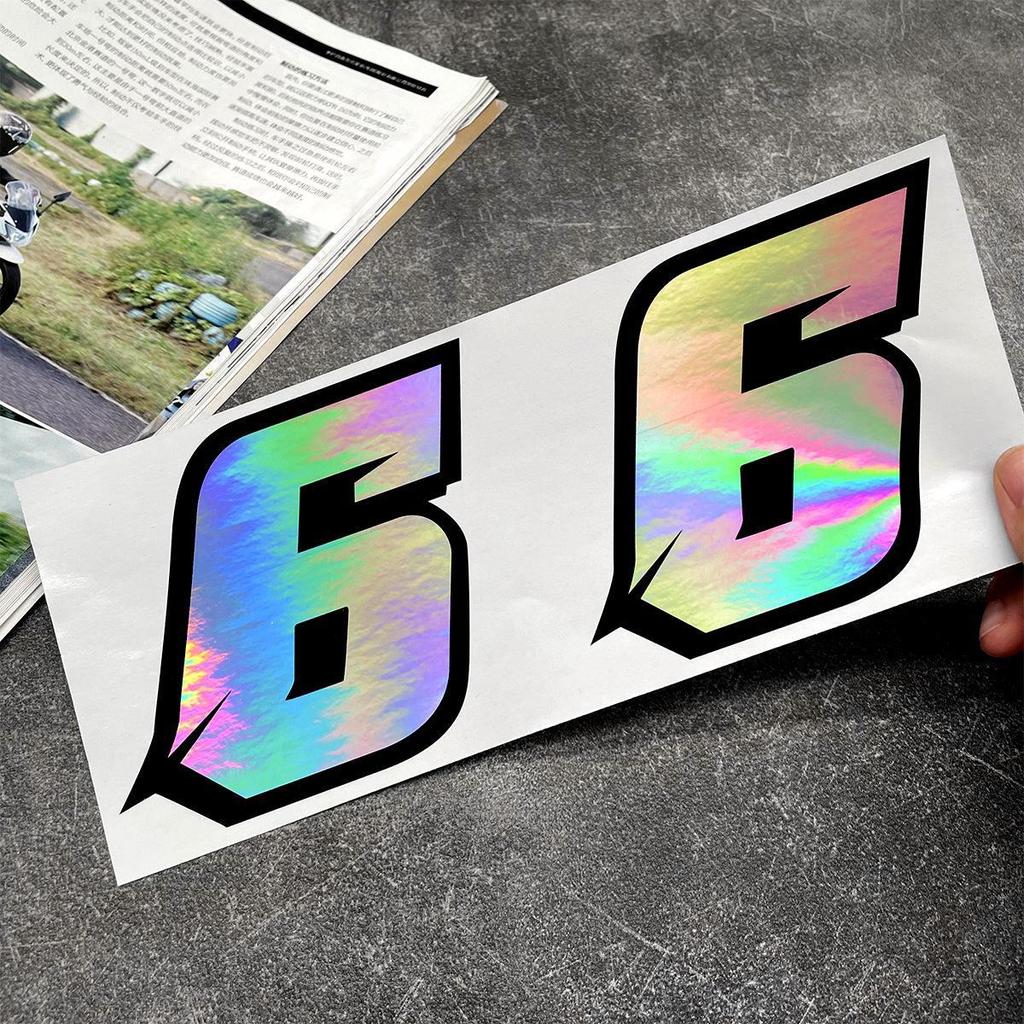 Weiße reflektierende JDM Autoaufkleber wasserdicht DIY dekorative Abdeckung für Motorrad