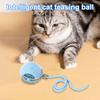 Interactive Cat Toy Ball USB Rechargeable Automatic Rolling Ball Self Rotating Ball Funny Cat Toys for Indoor Cat Kitten