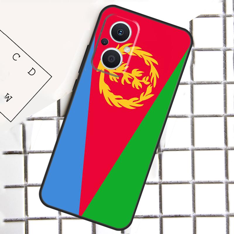 Eritrea Flag Phone Case For OPPO Reno 14F 10 11 12 13 F 14 Pro 8T 7 8 Lite OPPO Find X8 X6 X5 X9 Pro Cover