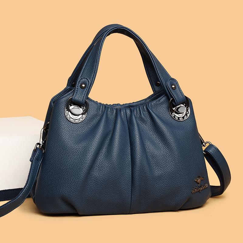 High-end Women's Bag Ladies Middle-aged Mother Messenger Bag Fashionable High-end Large-capacity Handbag Shoulder Bag