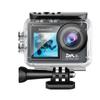 Action Camera Stabilizzata WiFi, Risoluzione 5K, 30FPS, Doppio Schermo, Obiettivo Grandangolare 170°, Impermeabile fino a 30 metri, Action Camera con Telecomando