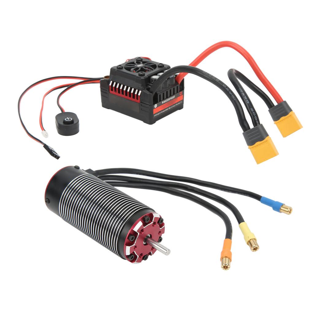 4292 1500KV Brushless Motor V2 Internal Rotation 4 Poles Sensorless Brushless Motor with 150A ESC Temperature Control