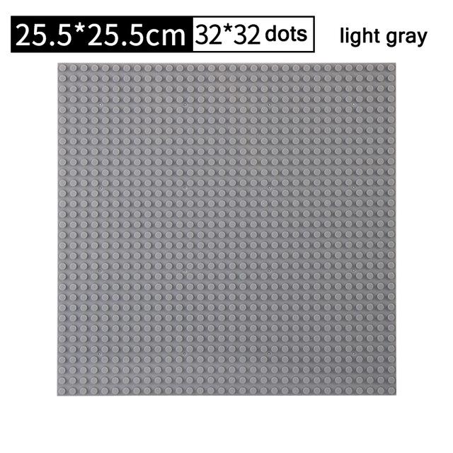 Baseplate Strade Città Strada Incrocio Dritto Curva Incrocio a T Mattoncini Base Plate 32*32 Compatibile Tutte le Marche Città
