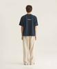 Oteumilkape Linen Blend Garment Dyed Easy Pants - Oatmeal