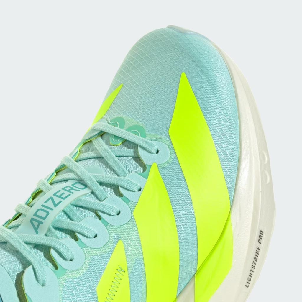 JH5223 Adidas Adizero Takumi Sen 11 Blue Lucid Lemon Flash Aqua (Women's)