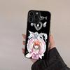 Misa anime D-Death N-Note Silver Plated Inside Phone Case For iPhone 17 16 15 14 11 12 13 Pro Max Plus X XR XS Max Colored