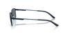 EMPORIO ARMANI METALIZED BLUE DARK 34248057 0EA2169 Sunglasses, BLUE, 57mm,