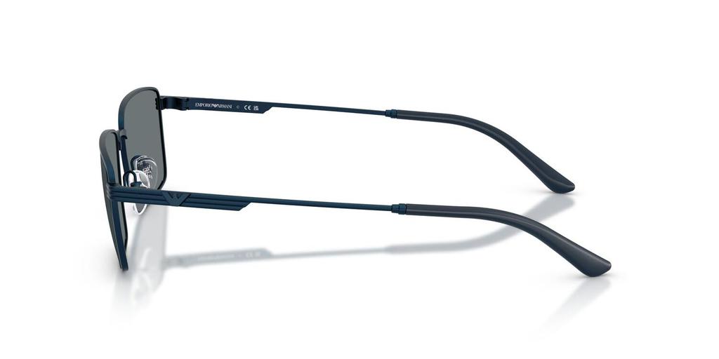 EMPORIO ARMANI METALIZED BLUE DARK 34248057 0EA2169 Sunglasses, BLUE, 57mm,