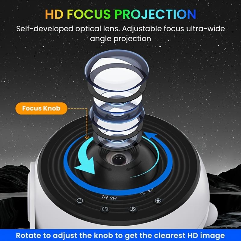 Newest Version of The Globe Pro Design That Projects a Larger Area of The Planetarium. Galaxy Projection Light Features 13 Starry Sky Lights